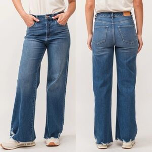 DEAR JOHN • Nearly New High Rise Wide Flare Jeans